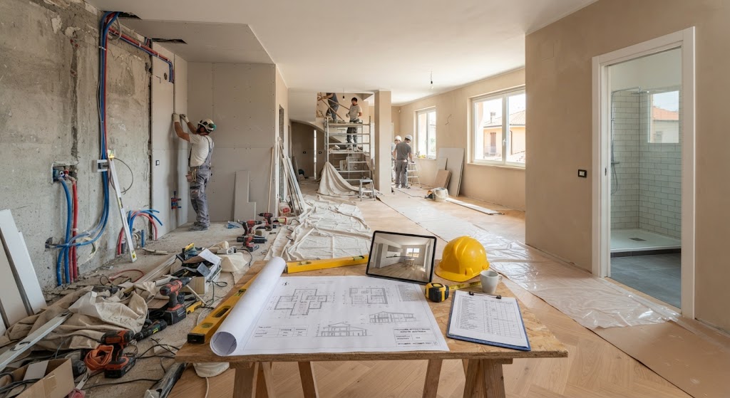 Quanto tempo ci vuole per ristrutturare casa: guida completa ai tempi e alle fasi del progetto